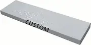 Waterproof Custom Cushion Cover, Bespoke Seat Cushion Covers, IndoorOutdoor Anti-Scratch Window Nook Seating Pad Cover, Porch Patio Water Resistant Bench Cushion Cover, Gray