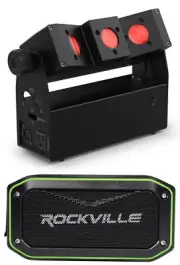 Chauvet DJ EZbeam Q3 ILS Battery-Powered DMX Wash Effect Light+Bluetooth Speaker