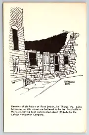 c1960s Perry Stirling Number Nine Mine and Other Friends Book Vintage Postcard