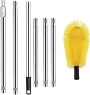 Gutter Cleaners from The Ground | Flexible Brush Head Gutter Cleaner,Safe Gutter Cleaning Tool Easy Maintenance for Stray Toys Debris