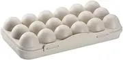 Storage Box Container Egg Tray Storage Egg Holder Fridge Kitchen Dining Room Bar Glass
