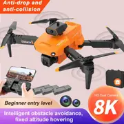 8K Drone X Pro 2024 5G WIFI 3*Batteries HD Camera Foldable FPV GPS RC Quadcopter