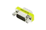 VGA Cable Joiner Mini Gender Changer Adapter Plug for Computer Monitor