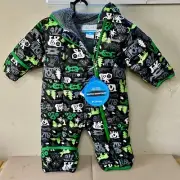 Columbia Waterproof Frosty Freeze Bunting Snowsuit Infant Baby 3-6 mo NWT