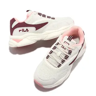 Fila 休閒鞋 Flamenco 白 粉紅 酒紅 女鞋 老爹鞋 復古 慢跑鞋 運動鞋 斐樂 ACS 5J908X121