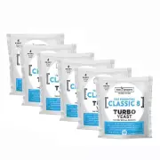 6 Pack Classic 8 Turbo Yeast Still Spirits Pure Alcohol Liquor Liqueur Home Brew