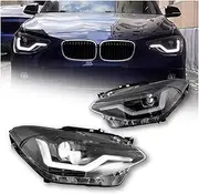 Car Lights Compatible For BMW 1 Series F20 2012-2015 Car Lamps Daytime Running Lights Dynamic Turn Signals Car Accessories