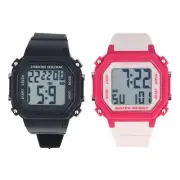Unisex Digital Watch LED Luminous Stopwatch Chronograph Alarm Shock And Drop HR6