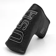 Golf Putter Cover Blade,USA Putter Headcovers Golf Club Head Covers for Putter Leather Golf Putter Head Covers with Magnetic for Odyssey Scotty Cameron