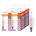 歐司朗 LED燈絲燈泡 4.5W 拉尾型 E14 不可調光 X 4入