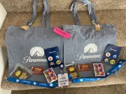 SDCC 2024 Paramount+ Swag - Totes, Beavis Butt-head Enamel Pins, Buttons, Cards
