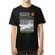 Battleship Yamoto Service and Repair Manual T-shirt TEE