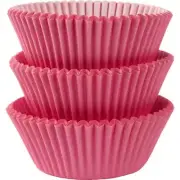 New Pink Cupcake Cases 5cm 75pk Muffin Baking Cups Patty Pans Liners Cake Decor