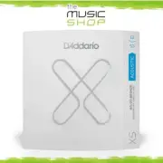 D'Addario XS 12-53 Light Coated 80/20 Bronze Acoustic Guitar Strings - XSABR1253