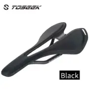No Logo Bicycle Carbon Saddle Super Light Weight MTB Road Bike Saddle 125g Leath
