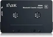 Elook Car Audio Receiver, Bluetooth Cassette Receiver Tape Aux Adapter Player with Bluetooth 5.0