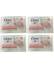 4X Dove Pink Beauty Bar Soap for soft, smooth skin 4 * 90g ( 16 Soaps)