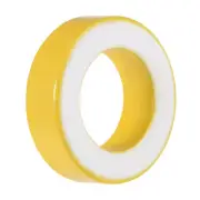 22 x 36.5 x 11mm Ferrite Ring Iron Powder Toroid Cores Yellow White