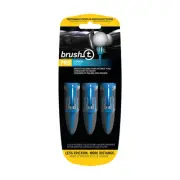 Brush T Golf Tees - Performance Pro Fairway Wood 3 Pack Less Friction Low