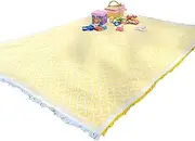Outdoor Picnic Mat, Tent Camping Blanket, Sofa dust Cover Blanket，Cotton and Polyester, Siesta Blanket,Beach Blanket，Table mat (Yellow T Grid 180x130cm)