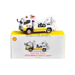 『 單位日貨 』香港正版 微影 TINY X SHELL 殼牌 會員限定 三菱 FUSO CANTER 合金 拖車