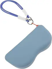 [JEWEDECO] Silicone Glasses Bag Travel-friendly Sunglass Case Scratchproof Portable Eyewear Organizer