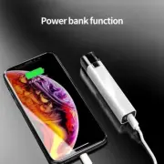 Super Bright LED Mini Flashlight USB Rechargeable Pocket Keychain Torch
