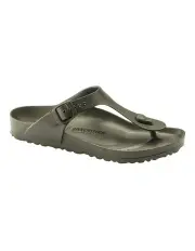 [Birkenstock] Unisex Gizeh Eva Slip On Sandals in Khaki