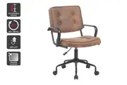 Ergolux Retro Office Chair (Tan)