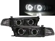 GALANT 96-05 4D/5D CCFL Dual Projector Headlight BK EUROPE V2 for Mitsubishi LHD (for: Mitsubishi)