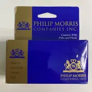 Vintage SEALED PHILIP MORRIS 400 ASA 27 Exposure Single Use Camera Original Box