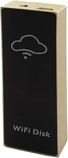 Supportos YHM Ibank Mini WiFi Wireless Storage Box Hard Drive Disk USB Driver Card Reader with 700mAh Battery for Mobile Phones & Tablets, Compatible with Android 3.0 or Above and iOS 5.1.1 or Above,