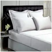 Royal Comfort 1200 Thread Count Balmain Bamboo Queen Sheet Set White