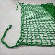 Football Soccer Backstop Net, Ball Backstop Net Golf Replacement Netting Soccer Goal Hockey Hitting Batting Net Baseball Sport Netting Material Rebounder Nylon Nets, Green, Outdo