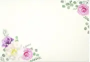 Frontier MLS-108 Mini Letter Set, Rose & Green