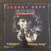 DEAD MAN 2-Laserdisc LD WIDESCREEN FORMAT BRAND NEW SEALED JOHNNY DEPP STARS!