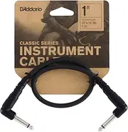 Planet Waves Classic Series Patch Cable, pack of 1, Right-Angle, 1 Foot