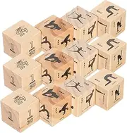 BRIGHTFUFU 3Sets Funny Exercise Dice Sports Game Dice for Adults Fun Exercise Dice for Home Classroom Activities for Parties Teaching Projects Outdoor Play
