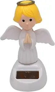 Solar Dancing Angel,Dancing Angel Figurine Toy,Shaking Doll Dancing Toys,Solar Powered Dancing Angel Car Dashboard Decoration