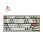 Keychron V1 Max QMK/VIA Wireless Custom Retro Mechanical Keyboard - Red Switch [KBKCV1MR1]