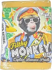Filthy Monkey all natural Large Soap Bar with Banana