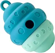 Dog Food Dispenser Toy | Slow-Feeding Treat Dispensing Ball | Chew-Resistant Silicone Foraging Teething Dispenser for Puppy Boredom-Relieving Mealtime Mental Stimulation