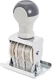LALAFINA Handheld Date Roller Seal 2022-2033 Office Accessory Stamp for File Mail Library Craft Planner
