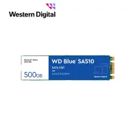 在飛比找Yahoo奇摩購物中心優惠-WD 藍標 SA510 500GB M.2 2280 SAT