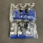 NWT Under Armour Blue M(7-8.5) W(6-10) UA Team Cushioned Over The Calf Socks Lot
