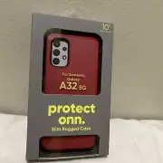 Samsung Galaxy A32 5G Protect Onn Slim Rugged Phone Case - NEW!