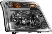 Right Headlight Assembly Compatible with 2010-2013 Ford Transit Connect