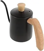 CHICAMPERA Gooseneck Kettle Stainless Steel Travel Coffee Pot with Long Spout for Drip Coffee and Tea Ergonomic Design for Easy Pouring and Precise Control for Home Use