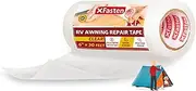 XFasten Rv Awning Repair Tape, 6-Inch by 30-Foot, Waterproof Rip Stop Patch for Vinyl, Rv Punctures, Camper, Awning, Canopy, Tents, Tarpaulin and Greenhouse