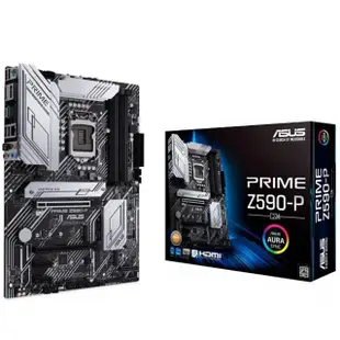 【ASUS 華碩】PRIME Z590M-PLUS 主機板+INTEL Core i7-11700 中央處理器